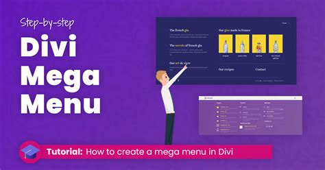 divi mega menu